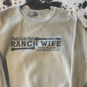 Green Graphic Sweatshirt